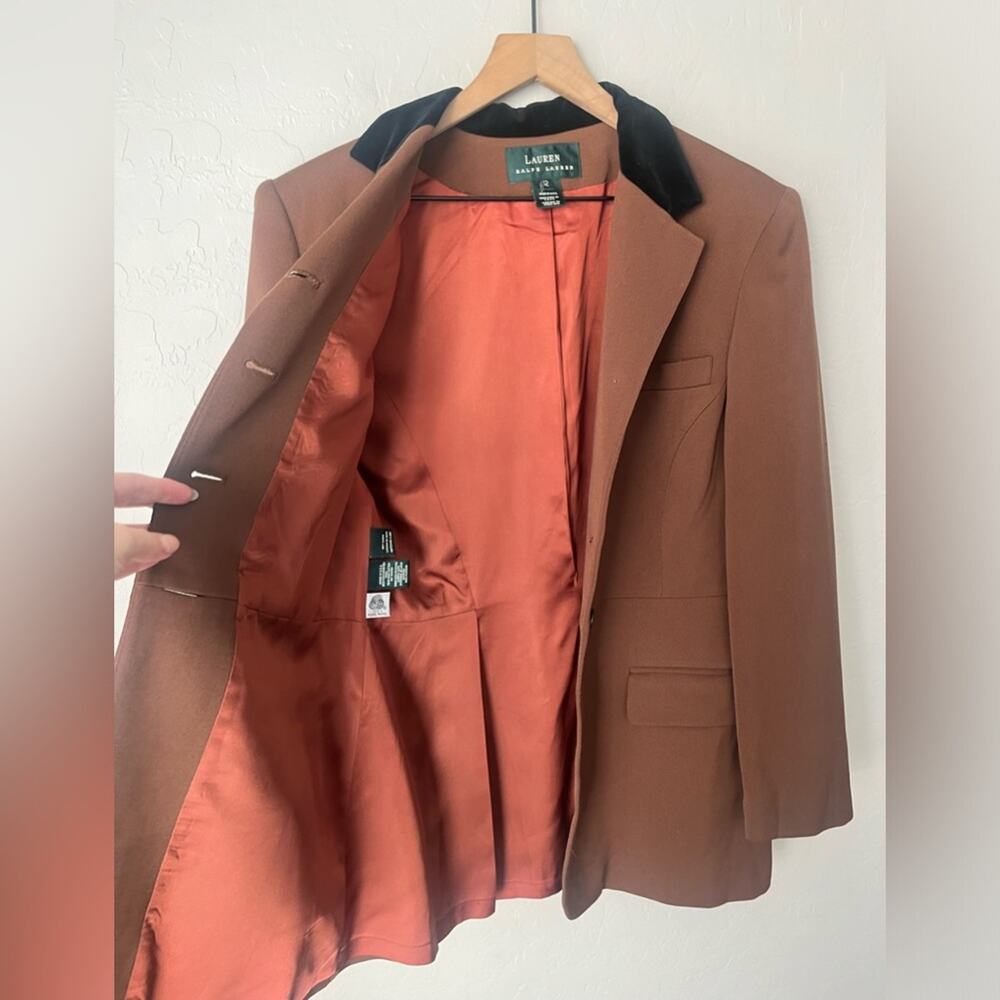 Lauren Ralph Lauren wool equestrian blazer made in the USA 12 - Picture 6 of 12
